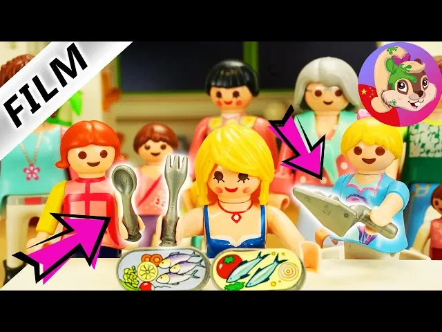 摩比游戏 playmobil 小电影女孩儿们的挑战游戏